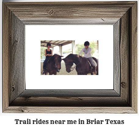 trail rides near me in Briar, Texas